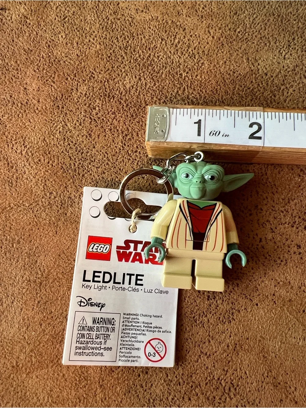 Lego yoda minifigure